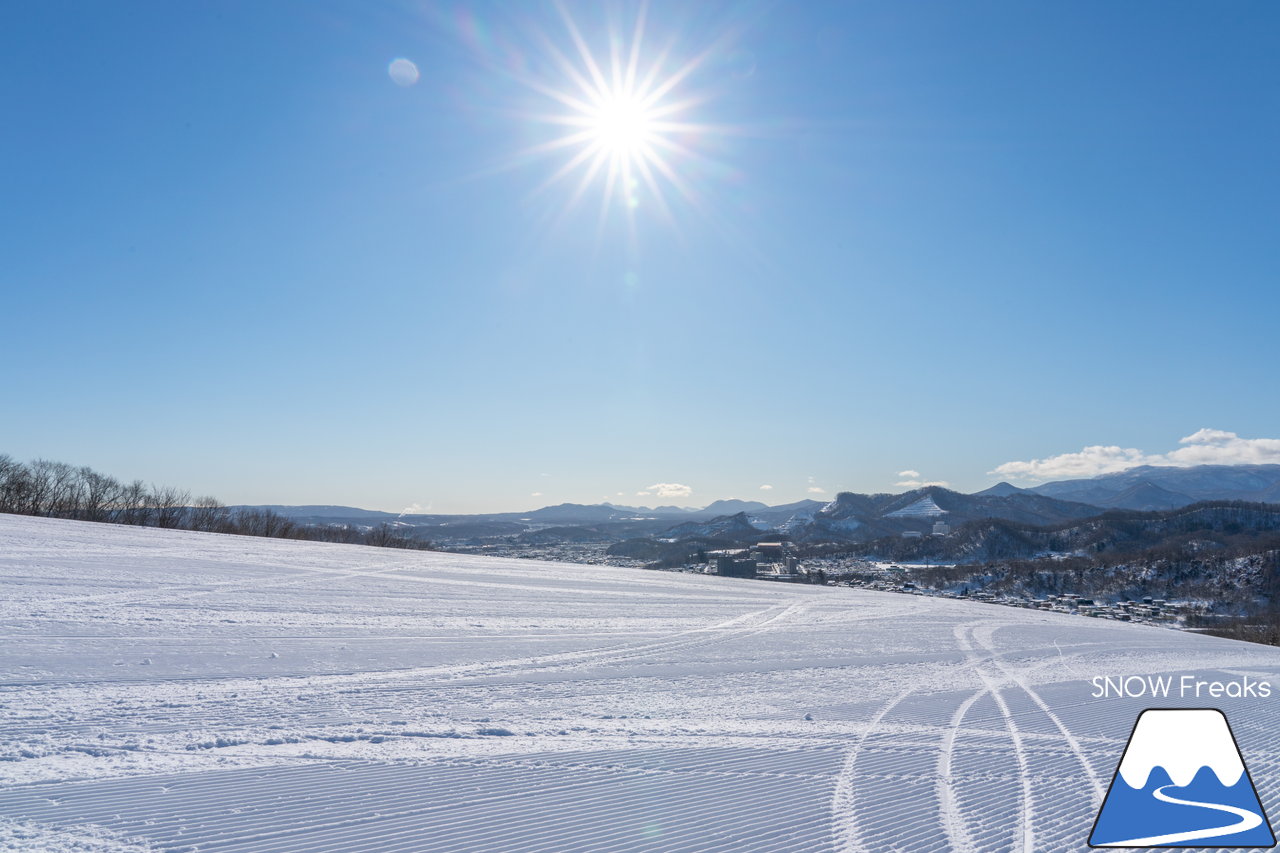 札幌藻岩山スキー場｜本日、雲一つ無い快晴！札幌藻岩山の全10コースの滑走にチャレンジ(^^)/